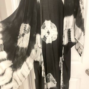 FreePeople tie dye kimono duster